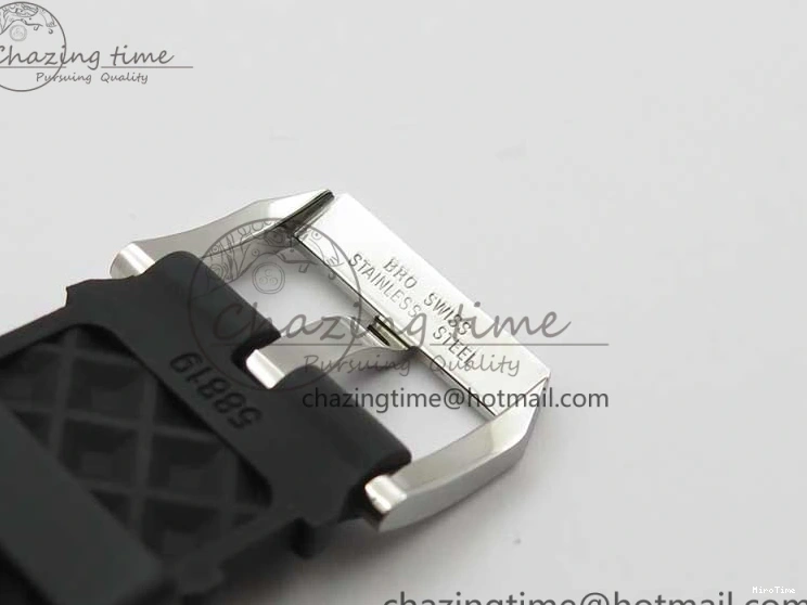 MIROTIME 0216 Aquatimer Chrono IW376702 SS BLS 1:1 Best Edition Black Dial on Black Rubber Strap A WellDesigned 7105